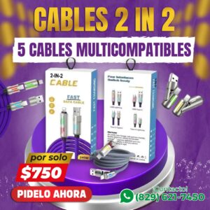 Juego de Cables Universales | AAA Ventas