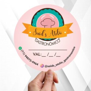 Stickers con logo para negocios