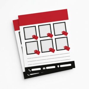 Flyer de catálogo para tiendas